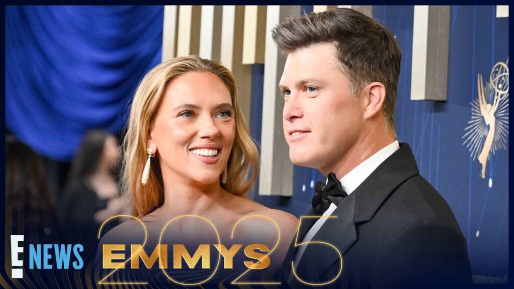 See Scarlett Johansson, Colin Jost’s Red Carpet Rebirth at Emmys 2025 | E! News See Scarlett Johansson, Colin Jost’s Red Carpet Rebirth at Emmys 2025 | E! News