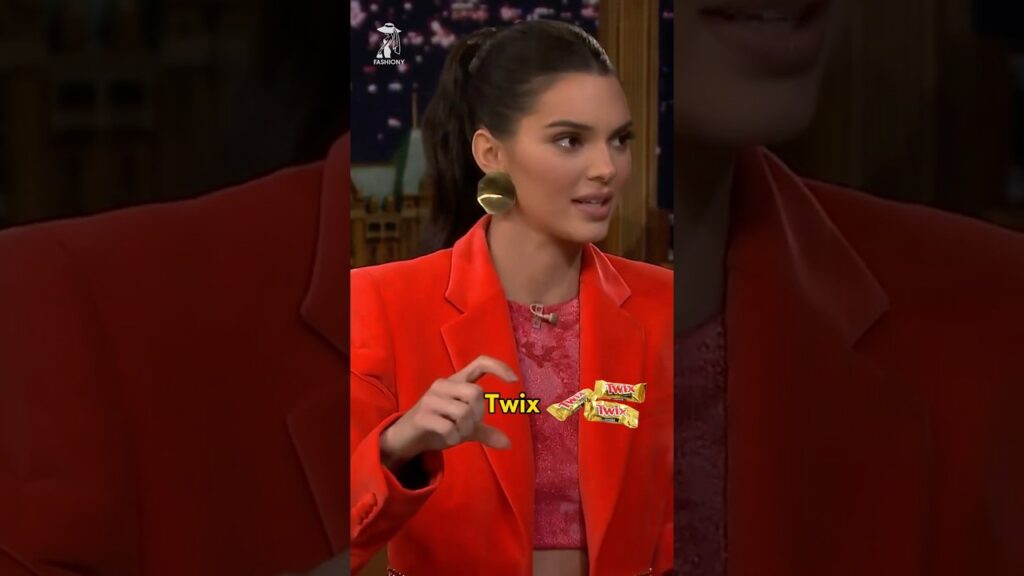 Kendall Jenner’s First Time Eating Chocolate 🍫 #shorts Kendall Jenner’s First Time Eating Chocolate 🍫 #shorts