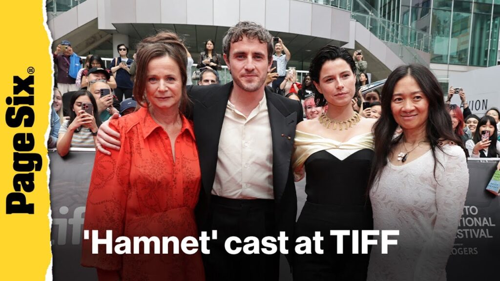 See the cast of Hamnet at the Toronto International Film Festival: Paul Mescal, Jessie Buckley, more