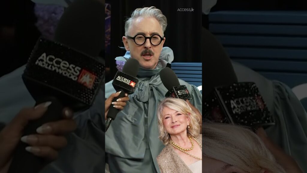 Alan Cumming RAVES Over Martha Stewart