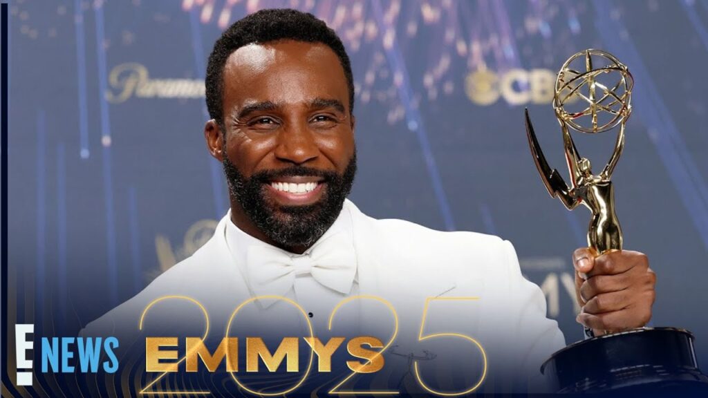 Emmys 2025: Tramell Tillman’s Mom Has Tearful Reaction to His Historic Acceptance Win | E! News