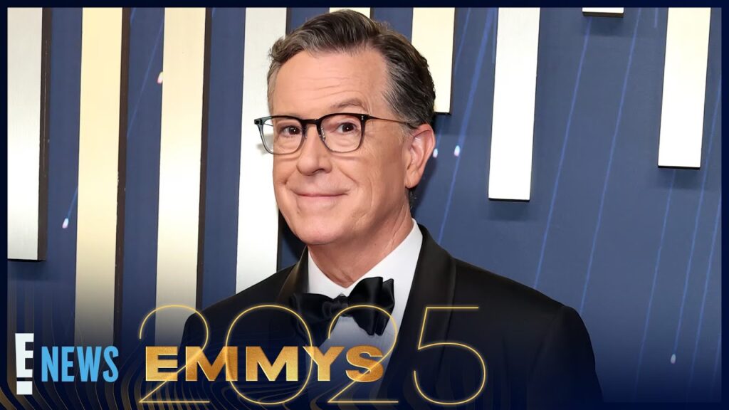 Emmys 2025: Stephen Colbert Teases End of His Late Night Show | E! News