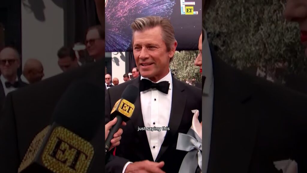 Katherine LaNasa’s husband Grant Show gushes about how proud he is of #thepitt star at the #emmys. Katherine LaNasa’s husband Grant Show gushes about how proud he is of #thepitt star at the #emmys.