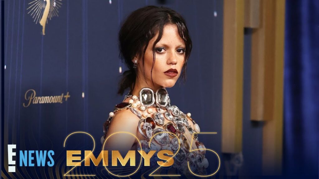 Jenna Ortega's Diamond-Encrusted Emmys 2025 Look Is Her Riskiest Yet | E! News