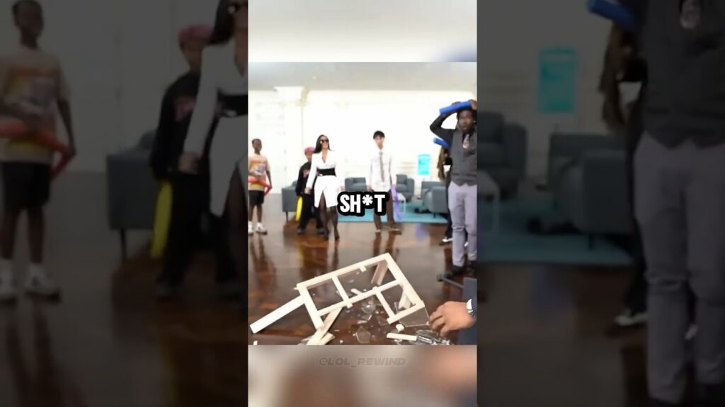 Kim Kardashian Flips A Table At Kai Cenat