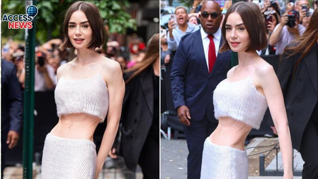 Lily Collins Sparks Concern at NYFW 😲✨ ‘Was She Always This Thin?’