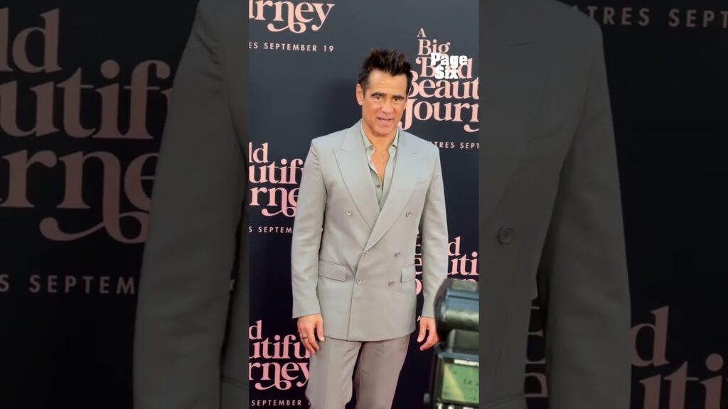 Colin Farrell arriving to the “A Big Bold Beautiful Journey” premiere in NYC #shorts Colin Farrell arriving to the "A Big Bold Beautiful Journey" premiere in NYC #shorts