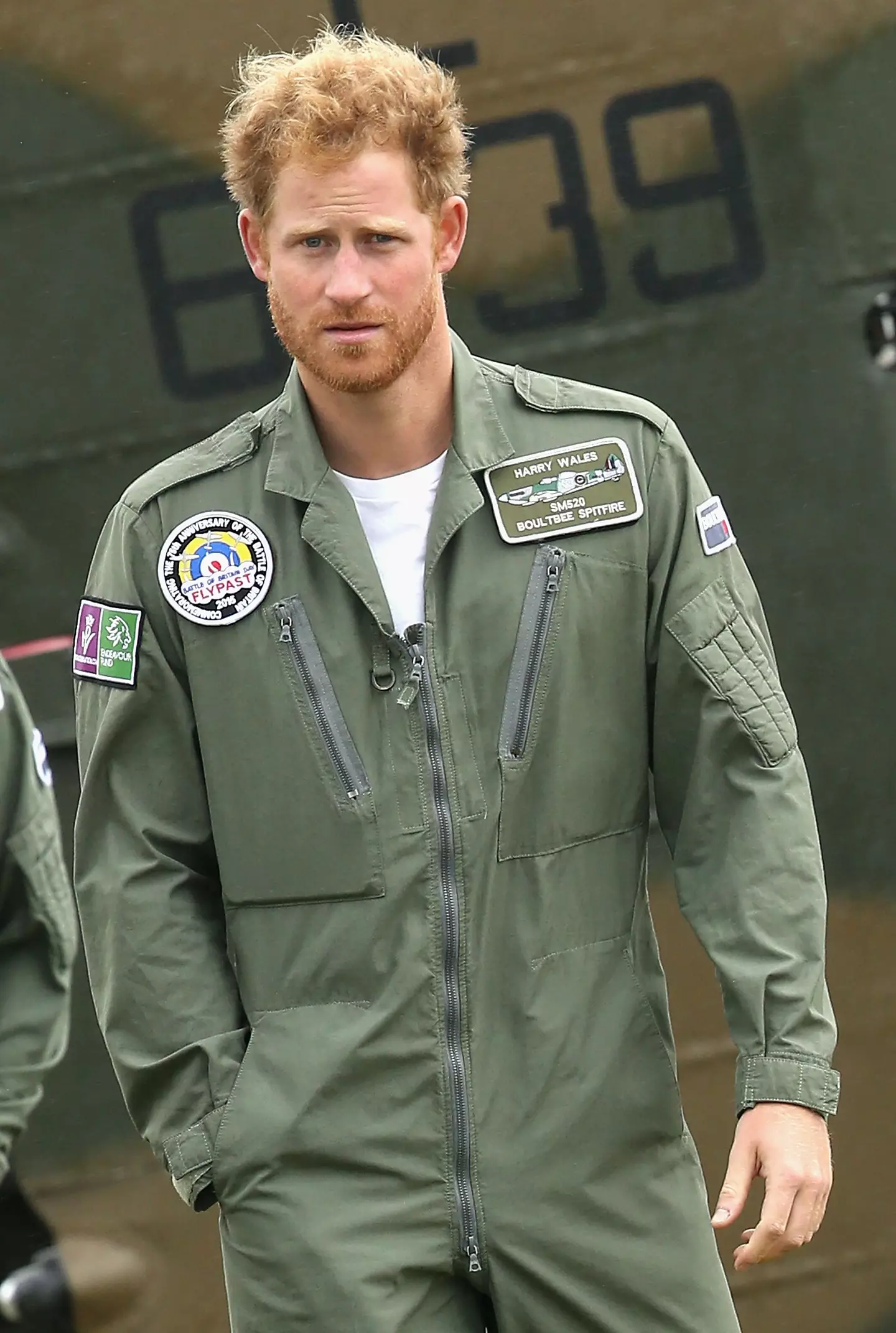 Royal fans were confused over the 'Harry Wales' name badge from the throwback pic (Chris Jackson/Getty Images)