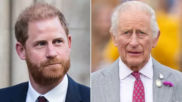 Prince Harry and King Charles
