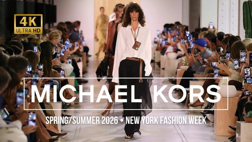 MICHAEL KORS Spring/Summer 2026: Escape and Elegance in Chelsea – New York MICHAEL KORS Spring/Summer 2026: Escape and Elegance in Chelsea - New York