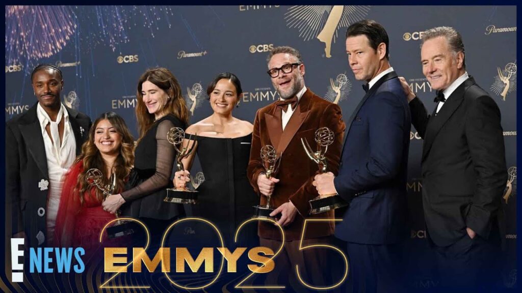 Seth Rogen Shares Why ‘The Studio’ Cast Didn't Thank Sal Saperstein at Emmys | E! News