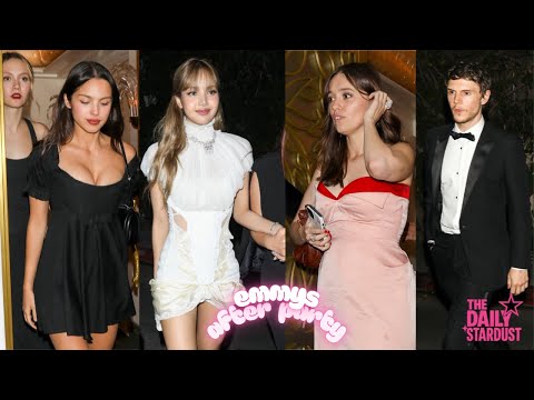Olivia Rodrigo & Lisa Pull Up in KILLER Fits at the Emmys After Party
