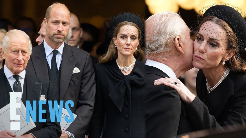 Kate Middleton, King Charles III Share Heartwarming Moment at Funeral | E! News