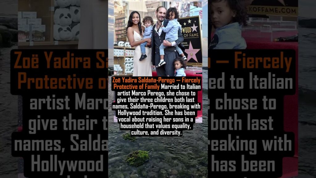 Zoë Yadira Saldaña Perego — Fiercely Protective of Family #facts #new #movie #history #film  #love