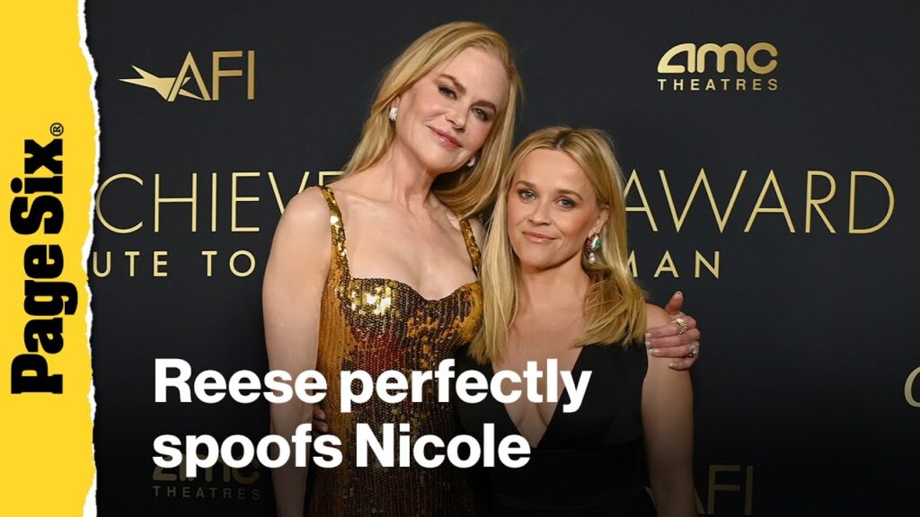 Watch Reese Witherspoon's perfect Nicole Kidman impression