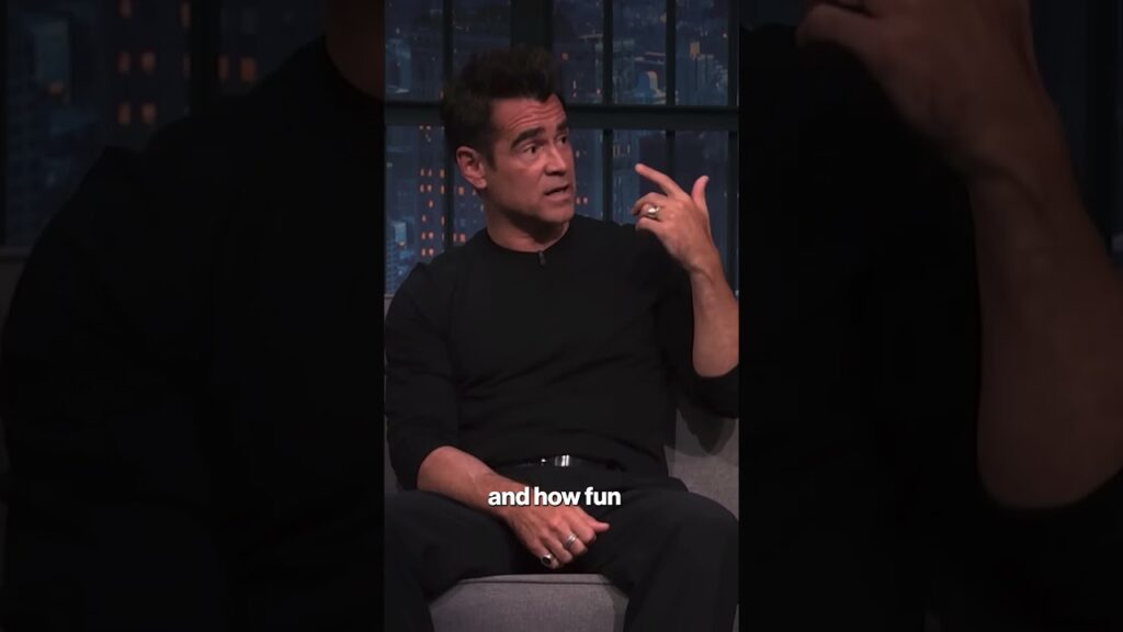 Colin Farrell reveals what turned him on about married co-star Margot Robbie #shorts Colin Farrell reveals what turned him on about married co-star Margot Robbie #shorts
