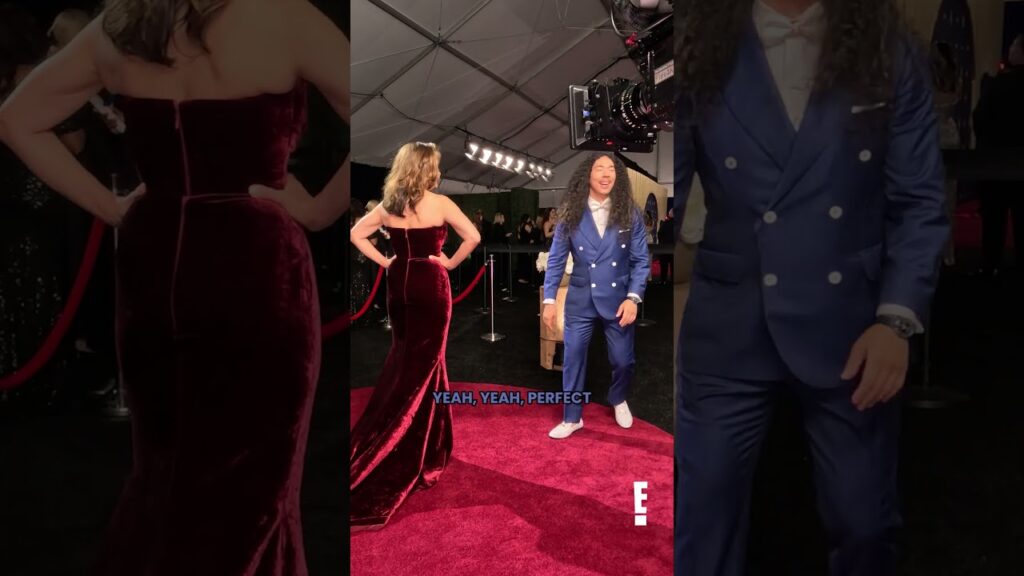 Mariska Hargitay puts the “glam” in Glambot at the #Emmys. π Mariska Hargitay puts the "glam" in Glambot at the #Emmys. π