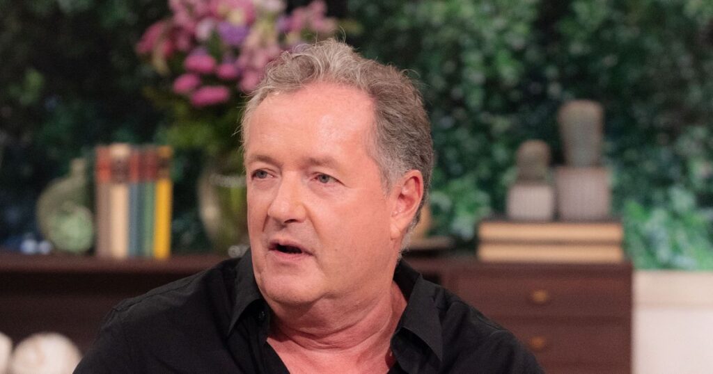 Piers Morgan ignores Jimmy Kimmel axing and fawns over Trump and Kate Middleton at banquet Ipso logo