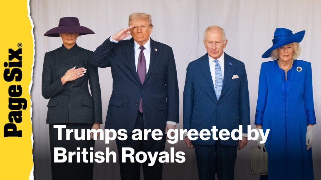 Donald Trump calls Kate Middleton ‘so beautiful’ as UK state visit kicks off