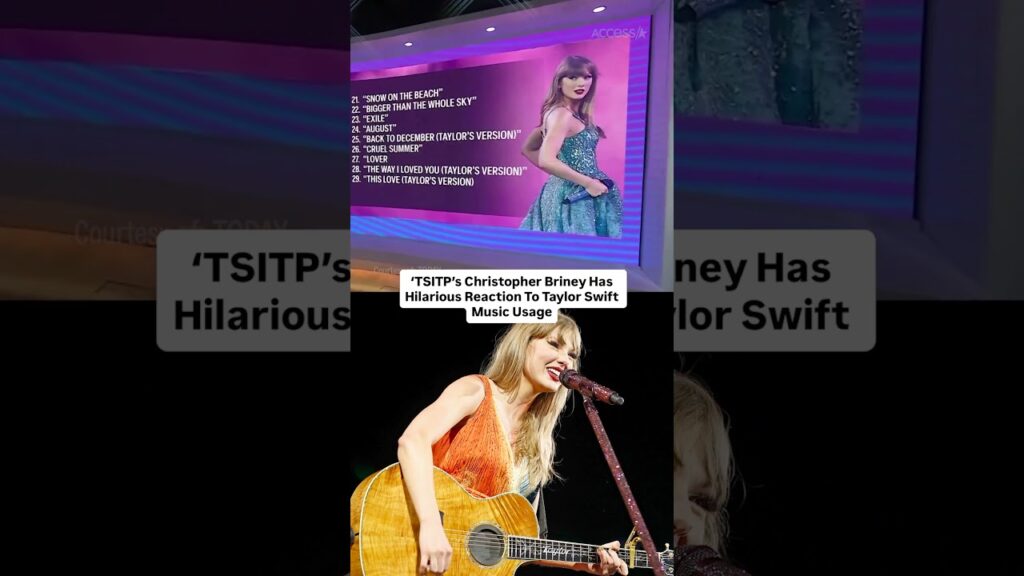 ‘TSITP’s Christopher Briney Has Hilarious Reaction To Taylor Swift Music Usage