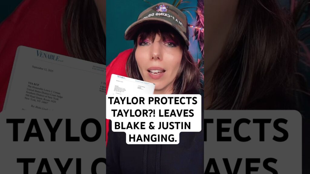 TAYLOR SWIFT TURNS ON BLAKE & JUSTIN TO PROTECT HERSELF?! SAYS SHE DID NOT AGREE TO DEPOSITION! TAYLOR SWIFT TURNS ON BLAKE & JUSTIN TO PROTECT HERSELF?! SAYS SHE DID NOT AGREE TO DEPOSITION!