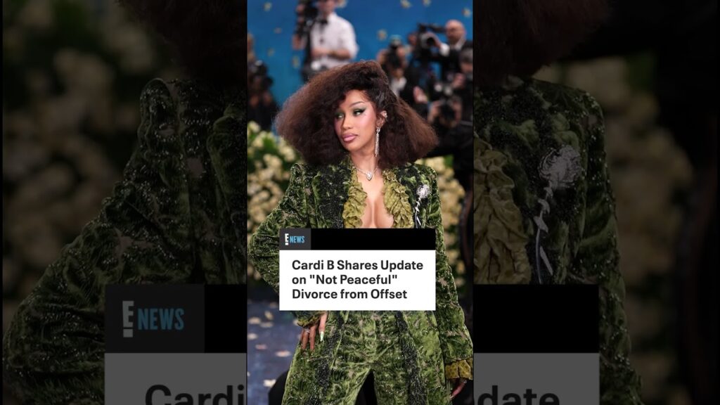 Cardi B is opening up about her ongoing divorce with ex Offset.