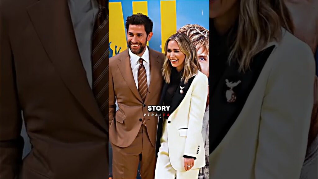How Emily Blunt met John Krasinski 😂💖
