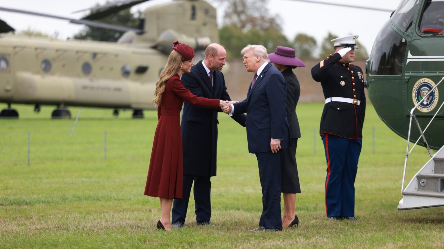 Did Trump, Melania keep Prince William and Kate waiting in Windsor Castle's Walled Garden? Here's what happened next