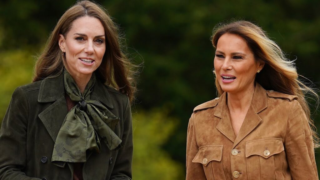 Kate Middleton and Melania Trump Team Up for First Solo Outing Together