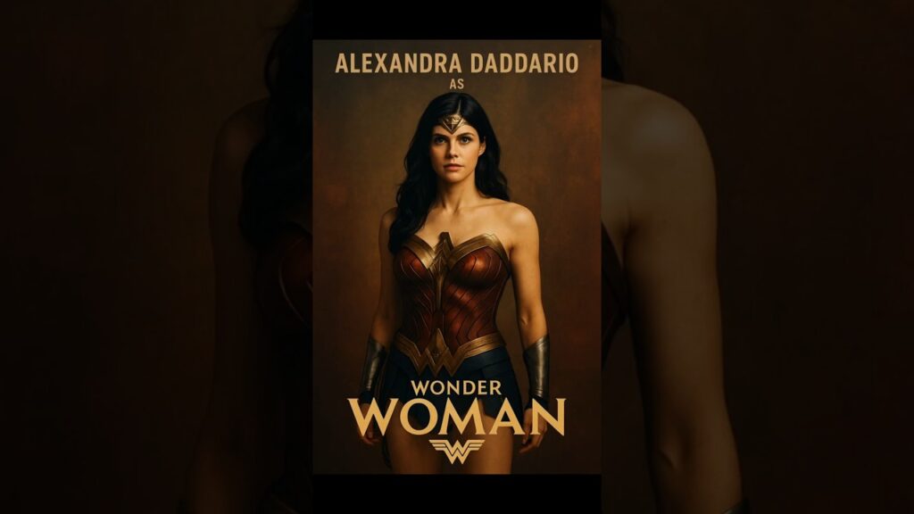 Alexandra Daddario 🤩 be the Next Wonder Woman in James Gunn’s revamped DC Universe? #wonderwoman