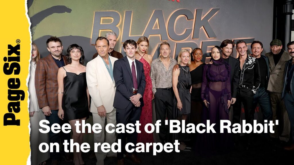 See the cast of 'Black Rabbit' on the red carpet: Jason Bateman, Jude Law, more