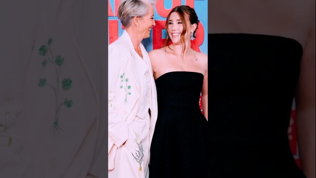 Emma Thompson and Gaia #fashion #shorts