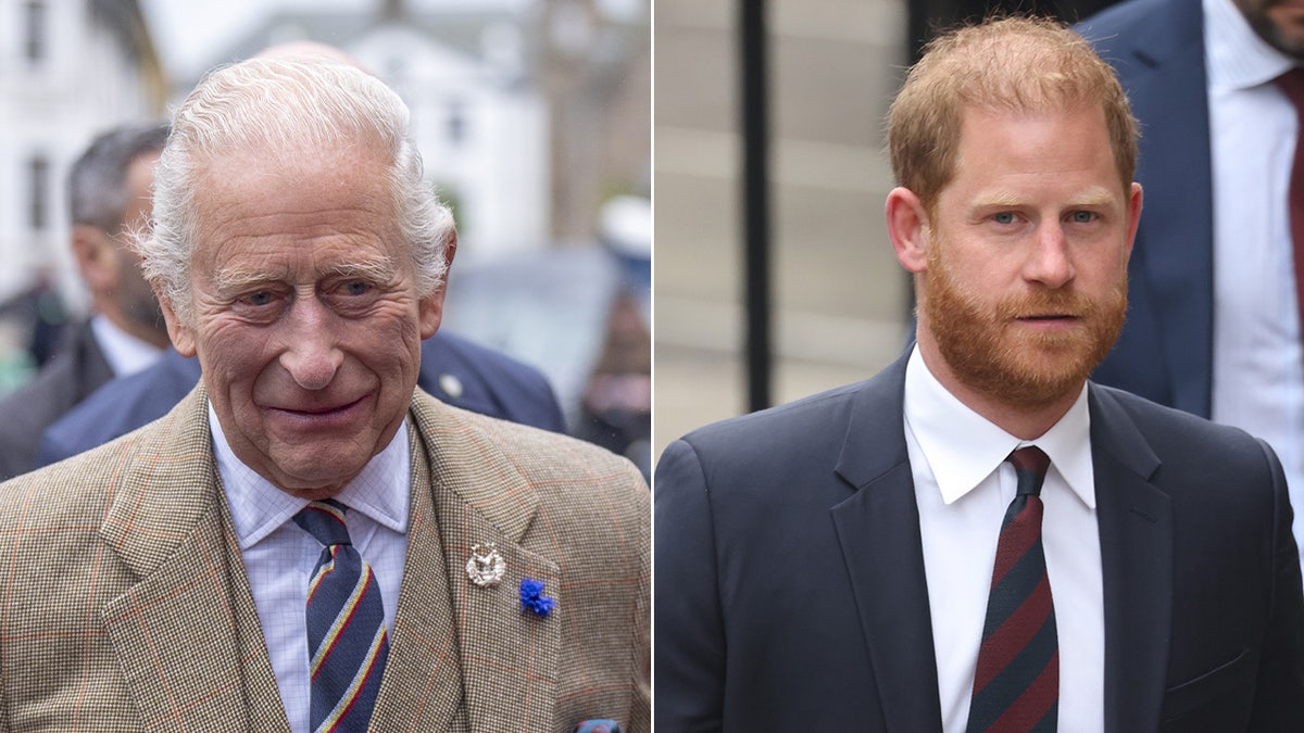 King Charles, Prince Harry