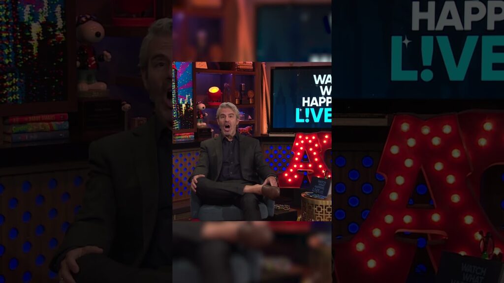 Andy Cohen accepts his Hot-Tea of the Year VRT Award | Page Six Radio #shorts