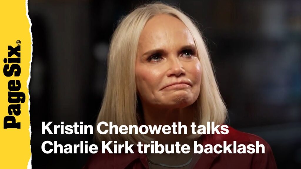 Kristin Chenoweth tearfully addresses backlash over Charlie Kirk tribute Kristin Chenoweth tearfully addresses backlash over Charlie Kirk tribute