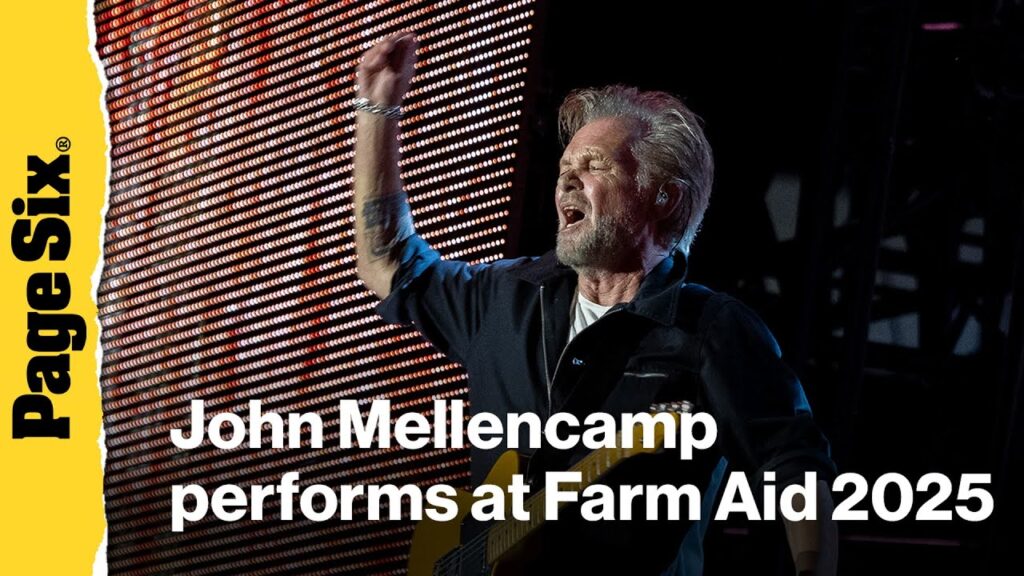 John Mellencamp performs at Farm Aid, as concert brings thousands to Minneapolis