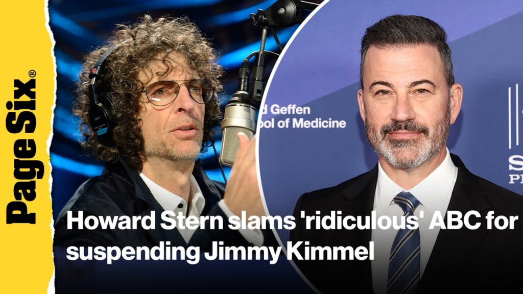 Howard Stern on ABC suspending Jimmy Kimmel over Charlie Kirk remarks: ‘S–t’s out of control’ Howard Stern on ABC suspending Jimmy Kimmel over Charlie Kirk remarks: 'S--t's out of control'