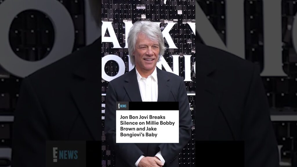 Jon Bon Jovi is speaking out about Millie Bobby Brown & Jake Bongiovi welcoming a baby girl.