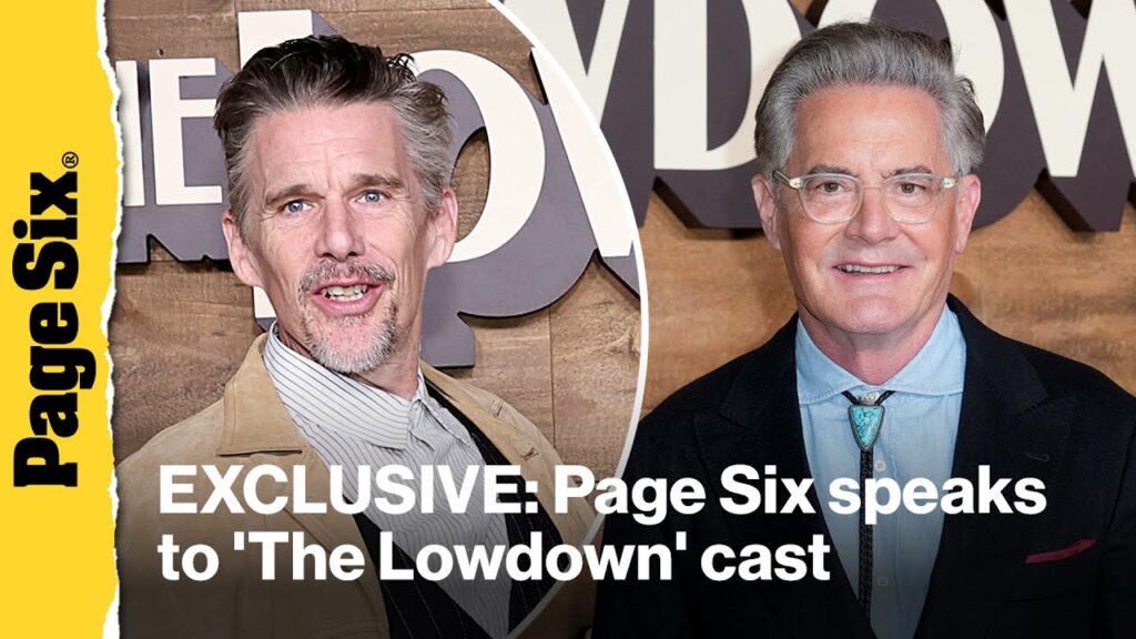 EXCLUSIVE: Page Six speaks to ‘The Lowdown’ cast: Ethan Hawke, Kyle MacLachlan, more EXCLUSIVE: Page Six speaks to 'The Lowdown' cast: Ethan Hawke, Kyle MacLachlan, more