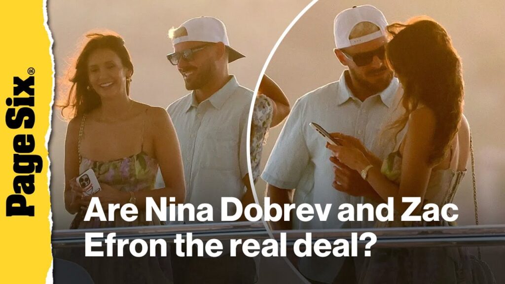 Are Nina Dobrev and Zac Efron trying to make Shaun White jealous?