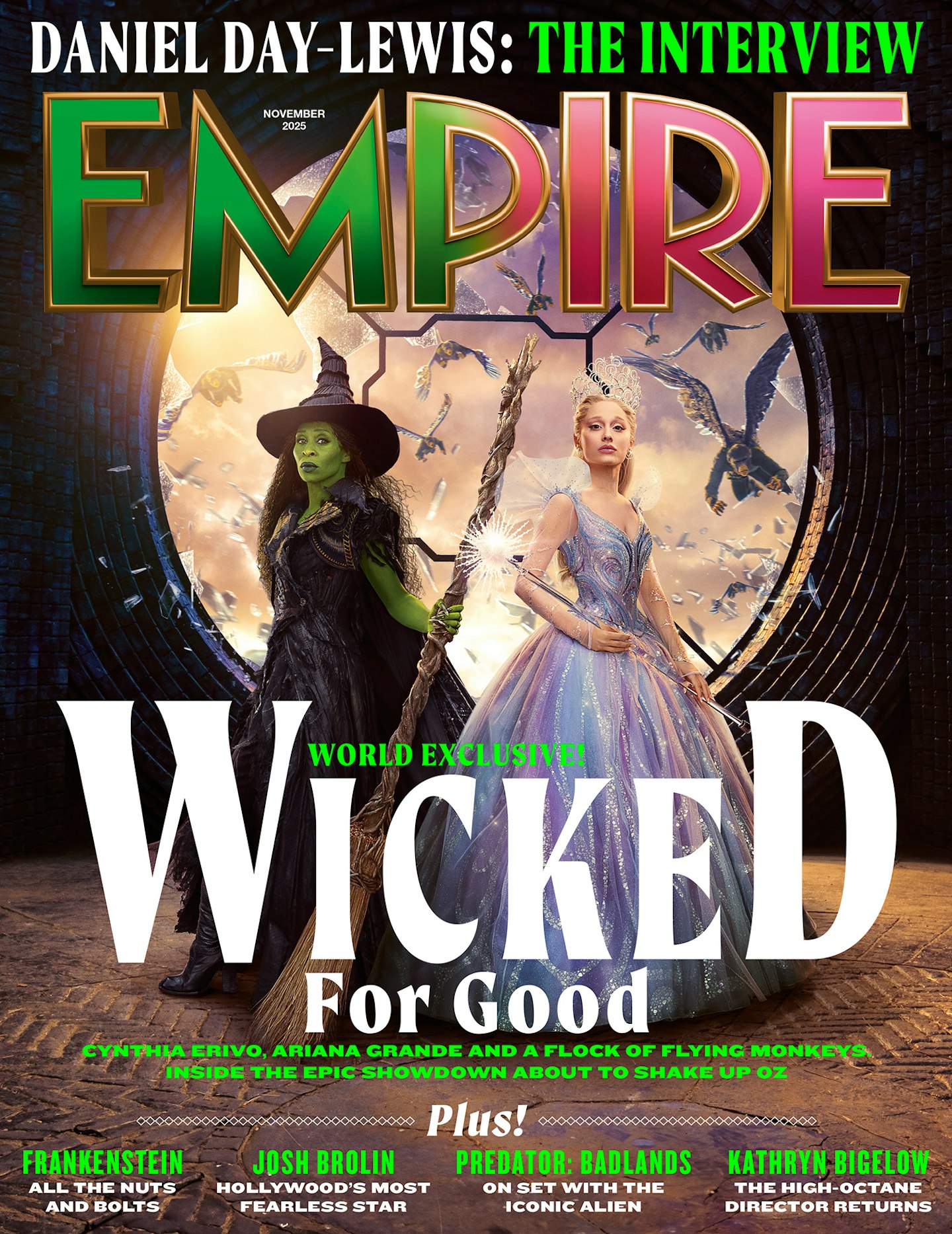 Empire November 2025 – Wicked: For Good – cover