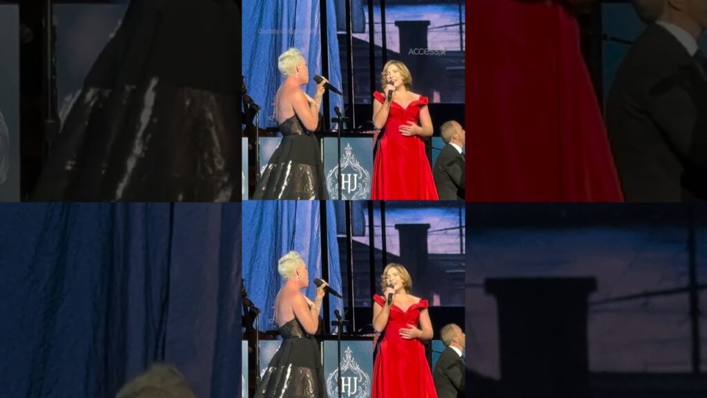 Pink & Daughter Willow Sing ‘The Greatest Showman’ With Hugh Jackman