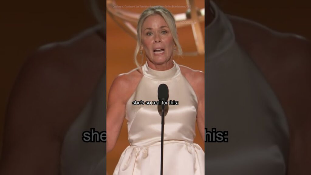 Leanne Morgan Hilariously Shows Love To Pedro Pascal At 2025 Emmys Leanne Morgan Hilariously Shows Love To Pedro Pascal At 2025 Emmys