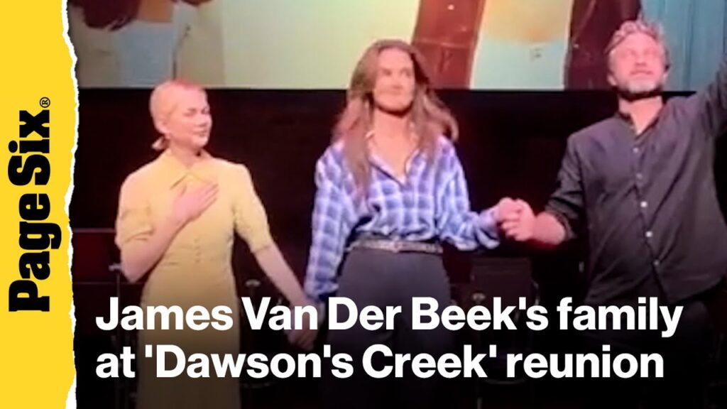 James Van Der Beek’s family joins cast of ‘Dawson’s Creek’ for cancer fundraiser James Van Der Beek's family joins cast of 'Dawson's Creek' for cancer fundraiser