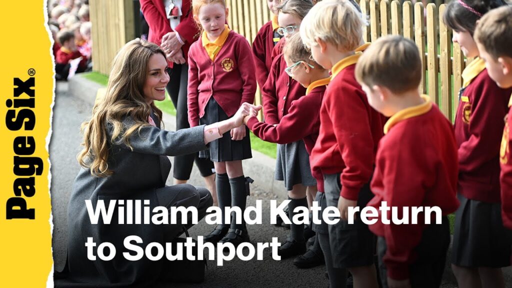 Kate Middleton and Prince William visit town of kids killed during Taylor Swift-themed dance class