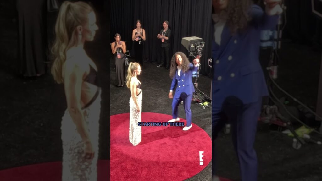 Kristen Bell's #Emmys Glambot has us feeling like we're in the good place. 🤩
