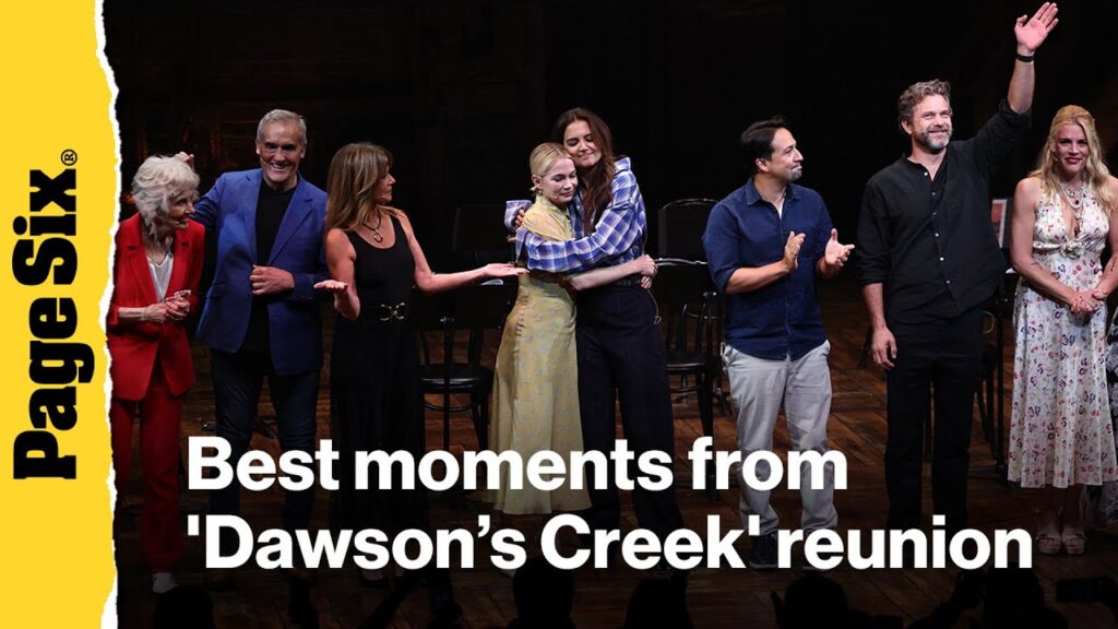 Every emotional moment from the 'Dawson's Creek' reunion