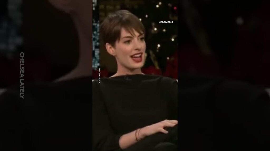 El momento más vergonzoso de Anne Hathaway | íconos #shorts