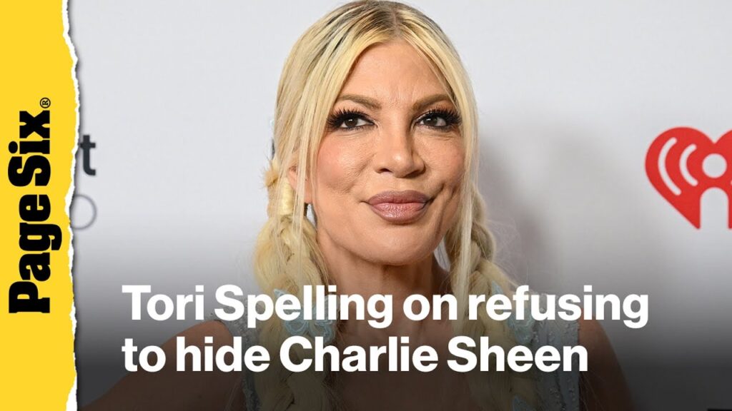Tori Spelling says she refused to hide Charlie Sheen from authorities