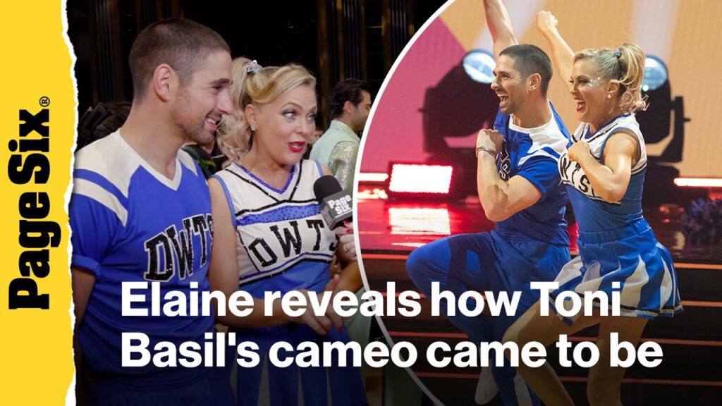 Elaine Hendrix reveals how Toni Basil's 'DWTS' cameo came to be